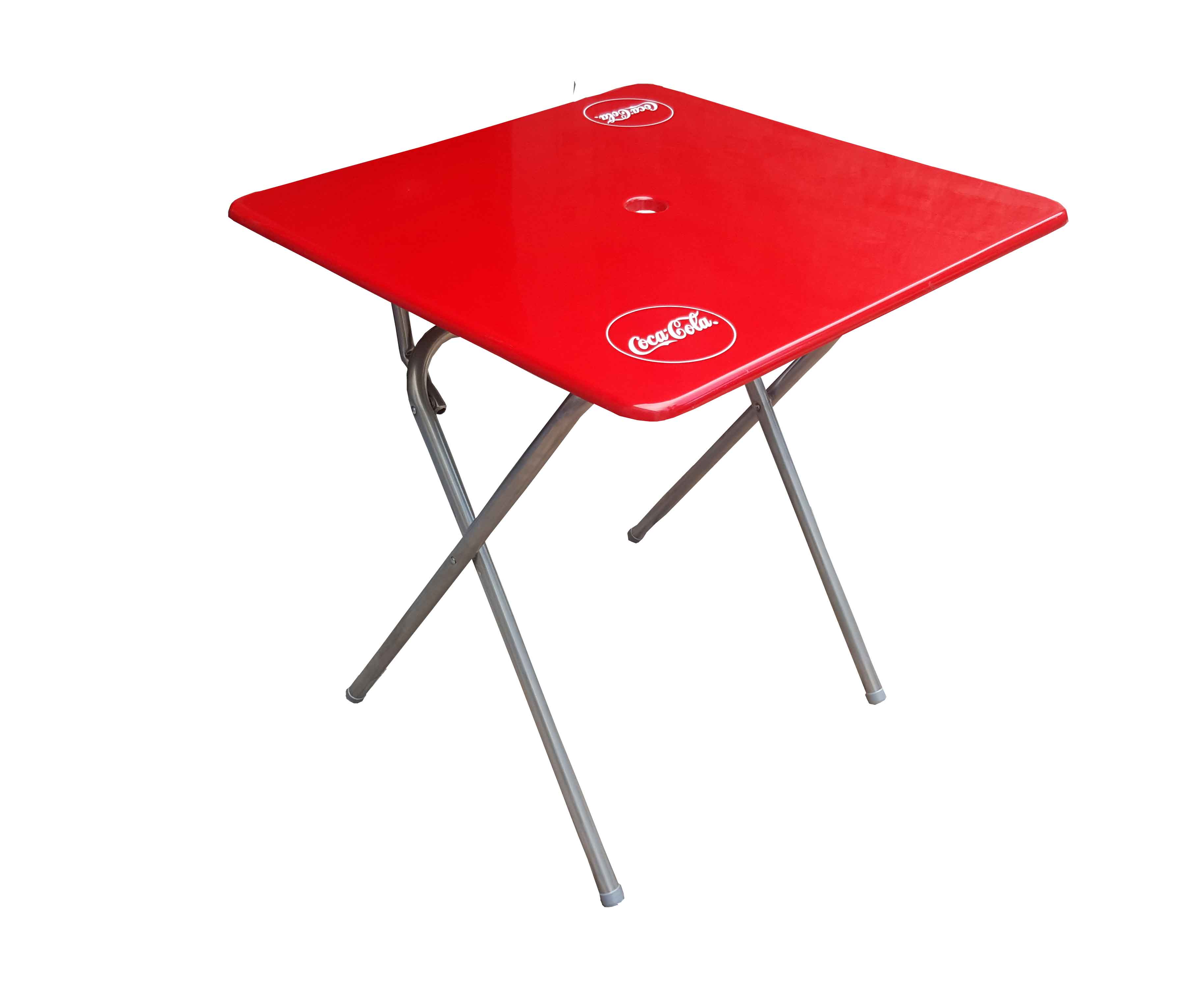 Mesa Plegable Fibra de Vidrio Cuadrada