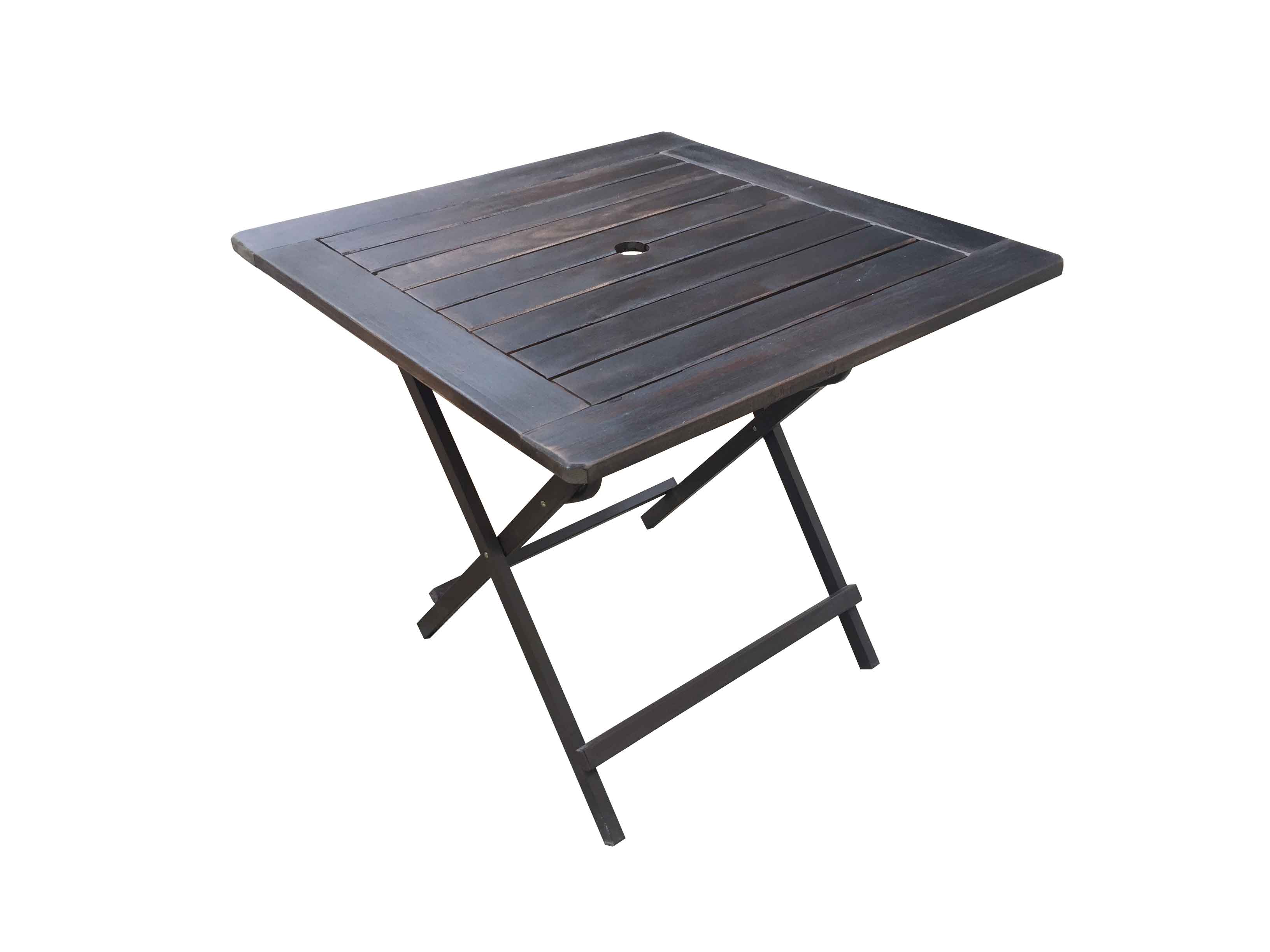 Mesa Plegable Metal Madera